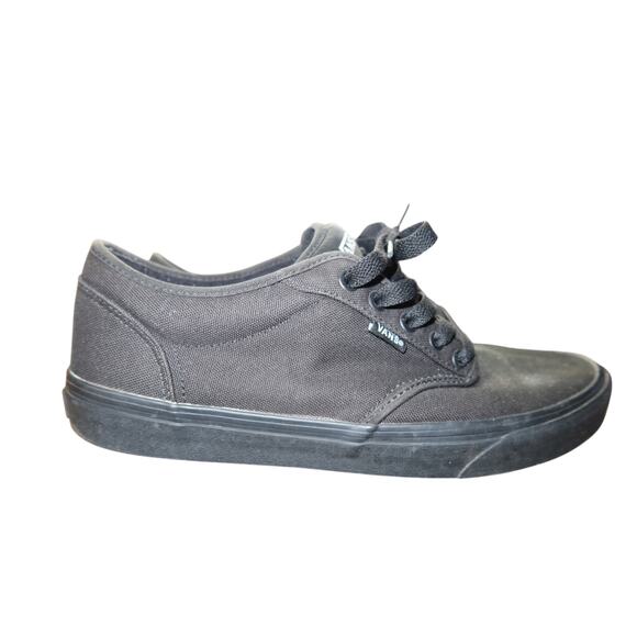 Vans Canvas Black Low Top Skate Shoes Men's 11 - Picture 1 of 8